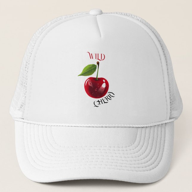 Wild Cherry Truckerkappe (Vorderseite)