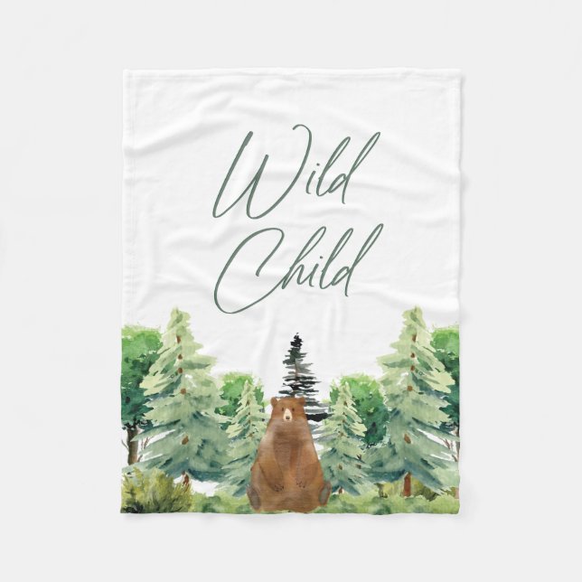 Wild Child Fleece Blanket (Vorderseite)