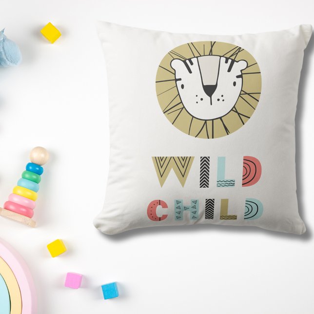 Wild Child Scandia Lion Baby Kissen (Von Creator hochgeladen)