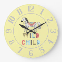 Wild Child Skandinavisches Pferd Pastellgelb