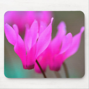 Wild Cyclamen Macro Mousepad