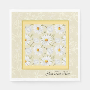 Wild Daisies Paper Napkin Serviette