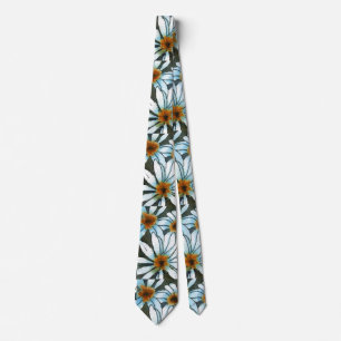 "Wild Daisy #2" Blumengarten Neck Tie Krawatte