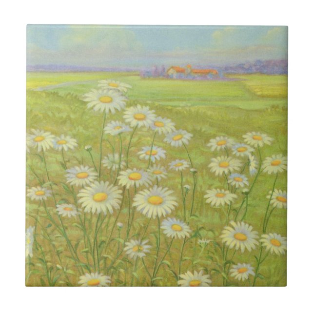 Wild Daisy von Cargill, 1937 Fliese (Vorderseite)