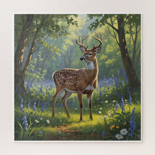 Wild Deer Puzzle (Vertikal)