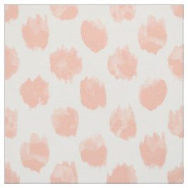 WILD DOTS Pfirsichfarben Polka Dot Stoff