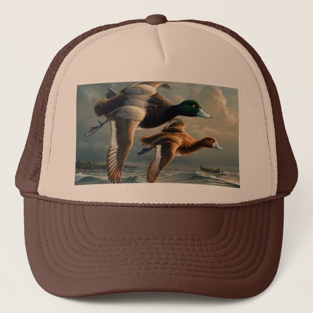 Wild Duck Hat Truckerkappe (Vorderseite)