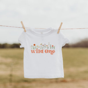 Wild-eine-Wildblume-Kleinkind-T - Shirt