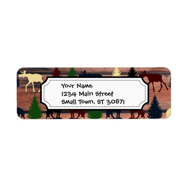 Wild Elche Wolf Wilderness Mountain Kabine Rustika (Vorne)