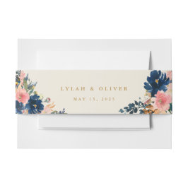 Wild Elegance | Hochzeitsmarsch und Hochzeit von G Einladungsbanderole