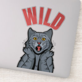 Wild... Entdecken Sie die vielen Stimmungen der Ka Aufkleber