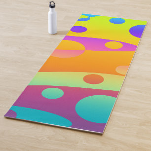 Wild farbenfroher Geist Yogamatte