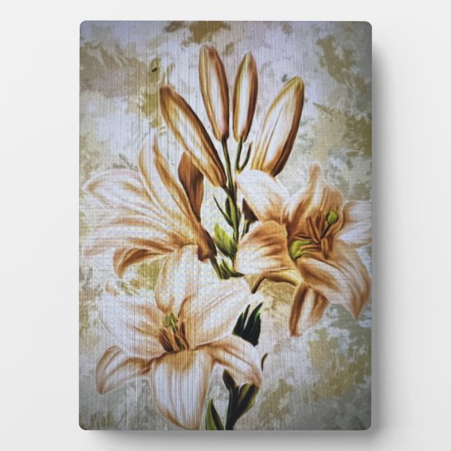 Wild Field Lilies Fotoplatte (Vorderseite)