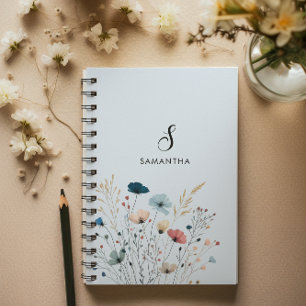Wild floral Spiral Notizbuch