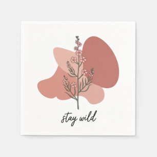 Wild florales Design Serviette