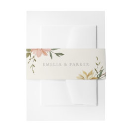 Wild Florals Einladung Bly Band