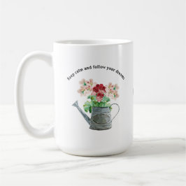 Wild flower blooming kaffeetasse