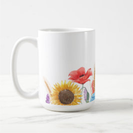 Wild flower, mix and match  kaffeetasse