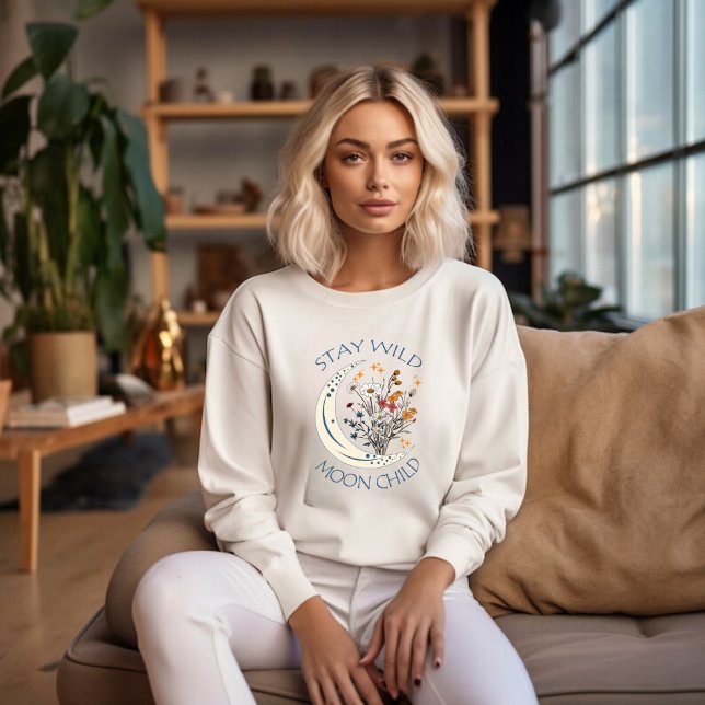 Wild flowers of the moon  sweatshirt (Von Creator hochgeladen)
