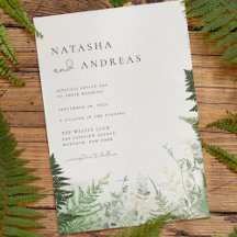 Wild Forest Foliage Wedding