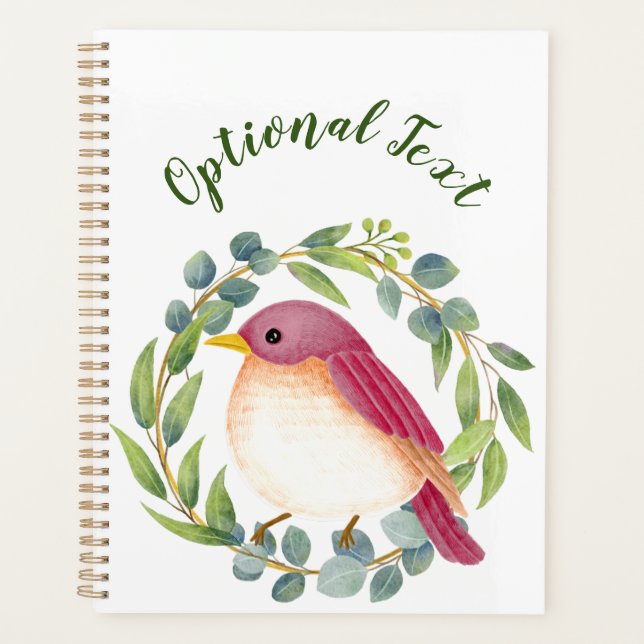 Wild & Free Song Bird Planer (Vorderseite)