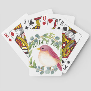 Wild & Free Song Bird Spielkarten