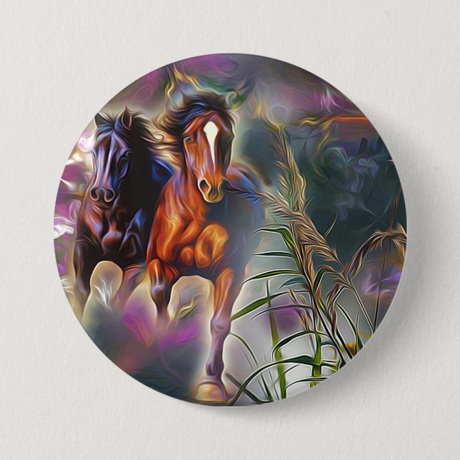 Wild gallop button (Vorderseite)