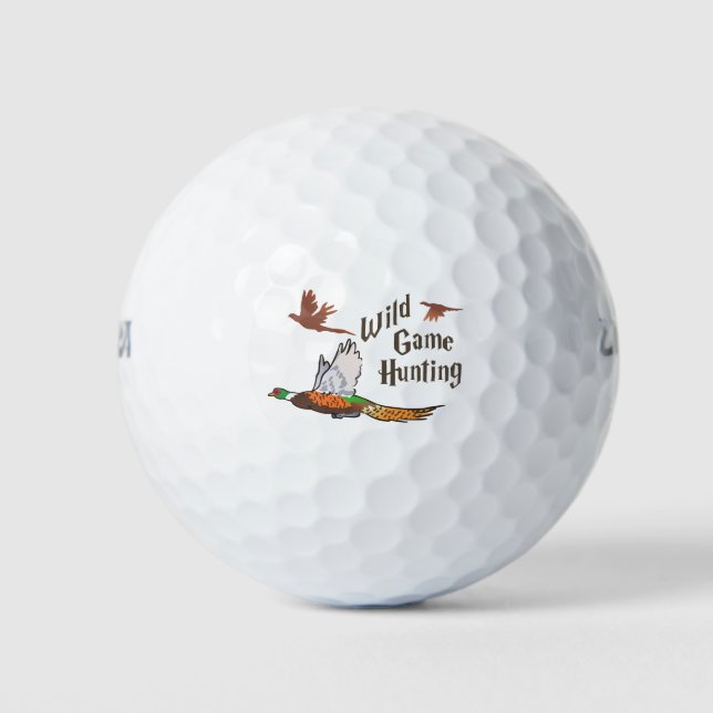 Wild Game Golfball (Vorderseite)