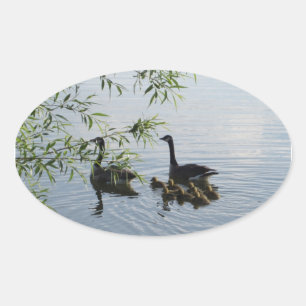 Wild Gänse Stickers