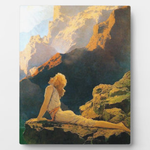 Wild Gänse von Maxfield Parrish Fotoplatte
