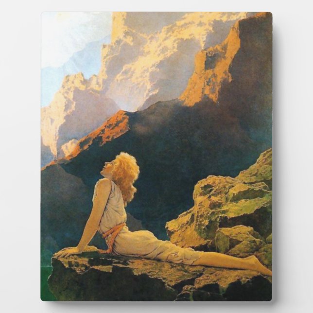 Wild Gänse von Maxfield Parrish Fotoplatte (Vorderseite)