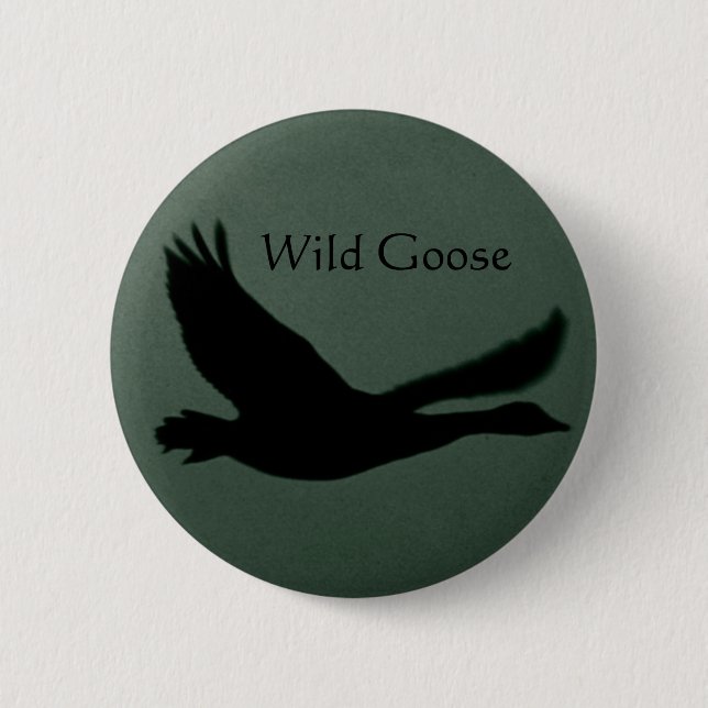 Wild Gänseknopf [Abzeichen] Button (Vorderseite)