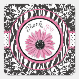 Wild Garden HP TY Square Sticker