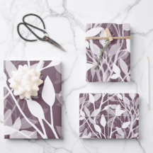 Wild Garden Mist white botanical foliage plum
