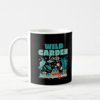 WILD GARTEN LADY SÜßER GARTEN MIT PFLANZEN KAFFEETASSE