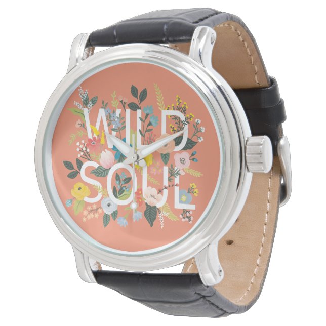 Wild Garten, Wild Soul Armbanduhr (Schrägansicht)