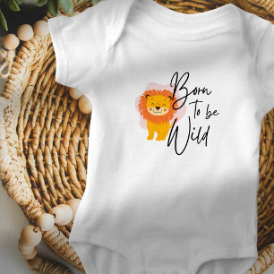 Wild geboren Baby Strampler