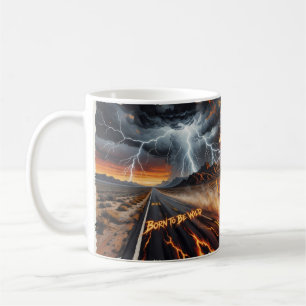 Wild Geboren Flaming Desert Rider Tasse