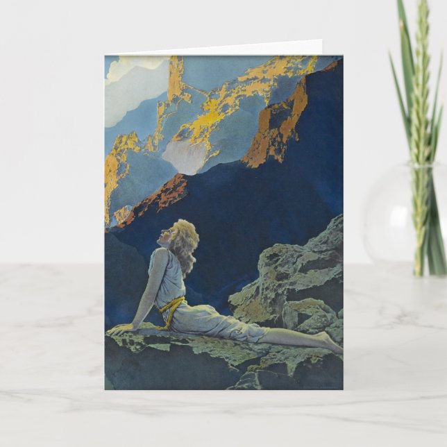 Wild Geese by Maxfield Parrish Karte (Vorderseite)