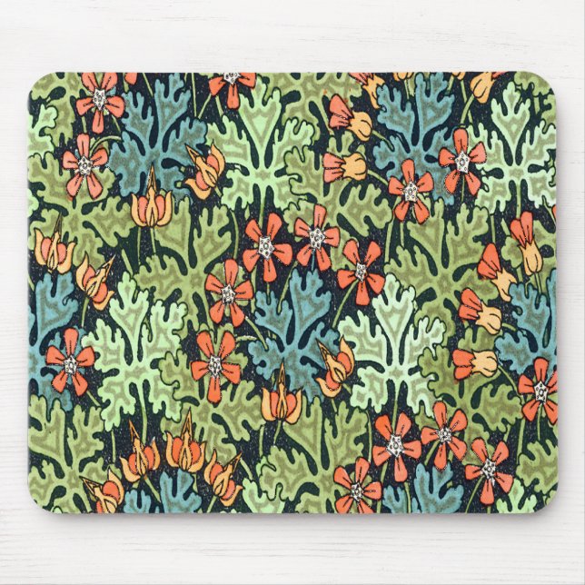 Wild Geranium Mousepad (Vorne)