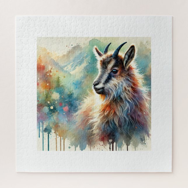 Wild Goat 250624AREF112 - Watercolor (Vertikal)