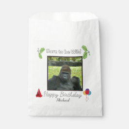 Wild Gorilla Birthday Party Theme Geschenktütchen