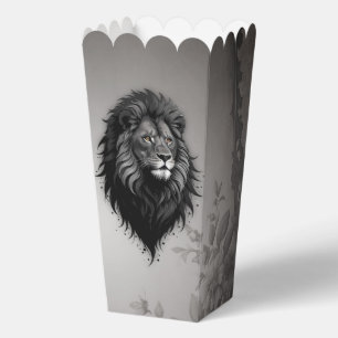 Wild Grace: auffallendes Portrait eines Löwen Geschenkschachtel
