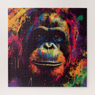 Wild Graffiti Urban Jungle Gorilla