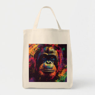 Wild Graffiti Urban Jungle Gorilla Tragetasche