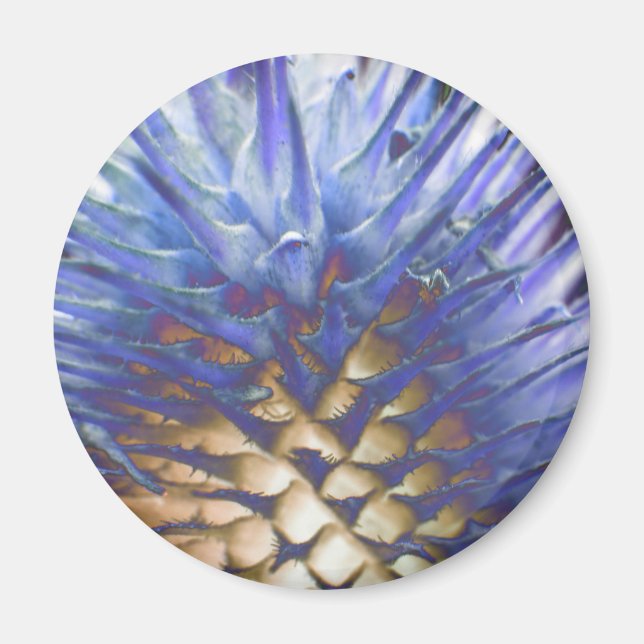 Wild Grass Blue Flame Magnet (Vorne)