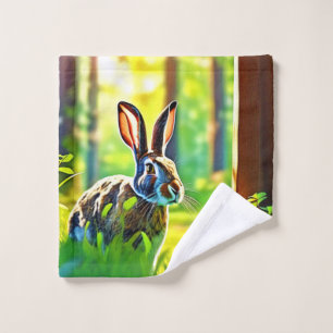 Wild Hare Forest Badhandtuch Set