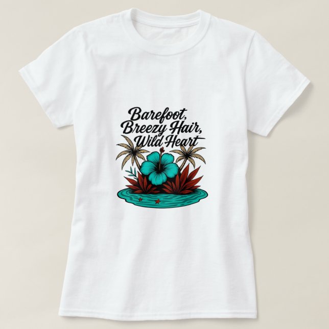 Wild Heart Boho Summer T-Shirt (Design vorne)