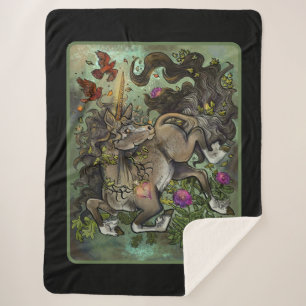 Wild Hearted Unicorn Sherpadecke