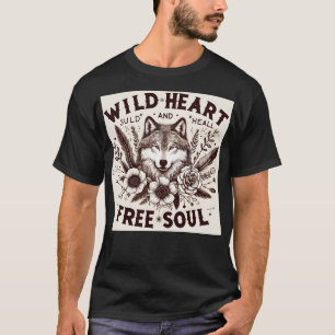 Wild herz freies Soul T-Shirt